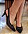 SCARPIN 2180  SUEDE PRETO / TELA PRETA - Imagem 5