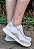 TÊNIS EM LYCRA 5005 BRANCO / SUEDE BEGE - Imagem 5