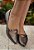 SAPATILHA BICO FINO CONFORTO 745769 ONIX - Imagem 1