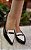 SAPATILHA CONFORTO 745780 PRETO VERNIZ / BRANCO MONOGRAMA - Imagem 1