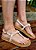 RASTEIRA 411776 OFF WHITE / CORDA OFF / NUDE - Imagem 1