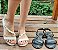 RASTEIRA 521766 OFF WHITE / DETALHES PIRÂMIDE  DOURADAS - Imagem 3