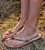 CHINELO 615387 NUDE / PEDRAS  CRISTAL DOURADA - Imagem 4