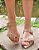 RASTEIRA BICO FOLHA 261777 NUDE PELE  / FIVELA DOURADA - Imagem 2
