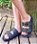 CHINELO EXTREMO CONFORTO 300275 PRETO / PALHA PRETA / FIVELA DOURADA - Imagem 1
