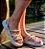 RASTEIRA VIA UNO 862002 OFF WHITE / BRILHOS PRATA - Imagem 3