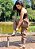 SANDÁLIA ANABELA EM COURO 114814 NUDE/ MILITAR - Imagem 3