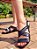 SANDÁLIA CONFORTO EM COURO FLAT 913622 PRETO - Imagem 3
