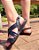 SANDÁLIA CONFORTO EM COURO FLAT 913622 PRETO - Imagem 2