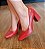 SCARPIN EM COURO 741420 VERMELHO - Imagem 1