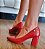 SCARPIN EM COURO 741420 VERMELHO - Imagem 2