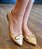 SAPATILHA CONFORTO 745750 DOURADA - Imagem 1
