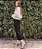 SCARPIN 077804 PRATA SPECCHIO / TIRAS PEDRAS CRISTAL - Imagem 6