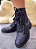 BOTA COTURNO 1130 PRETO / CADARÇO FITA LARGA - Imagem 1
