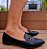 SAPATILHA CONFORTO 745861 PRETO LISO / PRETO TEXTURIZADO - Imagem 3