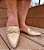 SAPATILHA CONFORTO 745863 DOURADA / FIVELA DOURADA - Imagem 2