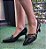 SCARPIN 079703 PRETO VERNIZ - Imagem 2