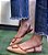 SAPATILHA SLINGBACK 3896 PALHA / CARAMELO - Imagem 2