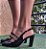 SCARPIN SLINGBACK 435003 PRETO DUAS TIRAS - Imagem 6