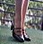 SCARPIN SLINGBACK 435003 PRETO DUAS TIRAS - Imagem 5