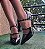 SCARPIN 65835 PRETO / DUAS TIRAS - Imagem 6