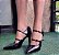 SCARPIN 65835 PRETO / DUAS TIRAS - Imagem 2