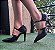 SCARPIN 65835 PRETO / DUAS TIRAS - Imagem 1
