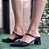 SCARPIN MULE 548022 PRETO VINTAGE - Imagem 1