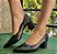 SCARPIN EM COURO 918219 PRETO / TEXTURIZADO PRETO - Imagem 1