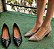 SCARPIN EM COURO 118219 PRETO / PRETO TEXTURIZADO - Imagem 5