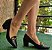 SCARPIN CONFORTO 950016 PRETO / SALTO QUADRADO - Imagem 4