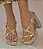 SANDÁLIA 947564 PRATA / MEIA PATA E SALTO GLITTER - Imagem 2