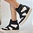 TÊNIS WEDGE SNEAKER VIA UNO 960001 BRANCO / PRETO - Imagem 4