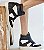 TÊNIS WEDGE SNEAKER VIA UNO 960001 BRANCO / PRETO - Imagem 2