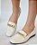 SAPATILHA CONFORTO 655946 OFF WHITE / CREME CORRENTE DOURADA - Imagem 4