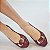 SAPATILHA CONFORTO 655847 BURGUNDY IGUANA - Imagem 4