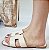 CHINELO 2466 OFF WHITE LESARD - Imagem 2