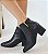 BOTA VIA UNO 828014 PRETO / SALTO BLOCO - Imagem 5