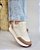 TÊNIS 9102 OFF WHITE / TIRAS CHOCOLATE / DETALHES EM LINHO - Imagem 6