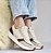 TÊNIS 9105 OFF WHITE / MARROM TERRA - Imagem 4