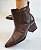 BOTA CONFORTO EM COURO 2125811 MARROM BROWN / COSTURAS / FORRAÇÃO INTERNA EM MALHA CACHARREL ACETINADA / PALMILHA MAIS ALTA E MACIA  / SOLADO ANTIDERRAPANTE - Imagem 4