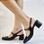 SCARPIN BONECA 88566 PRETO / BICO QUADRADO - Imagem 4
