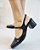 SCARPIN BONECA 88566 PRETO / BICO QUADRADO - Imagem 1