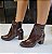 BOTA 255060 MARROM / COSTURAS SOBREPOSTAS - Imagem 2