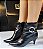 BOTA 14270 PRETO / SALTO FINO / FIVELA DOURADA - Imagem 3