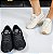TÊNIS SNEAKER EM CAMURÇA VIA UNO 970002 NIQUEL / ILHOES DOURADO - Imagem 4