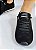 TÊNIS SNEAKER VIA UNO EM CAMURÇA 970002 PRETO / ILHOES DOURADO - Imagem 3