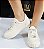 TÊNIS VIA UNO 977001 OFF WHITE / DETALHE DOURADO - Imagem 2