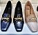 MOCASSIM 3354 PRETO / FIVELA ENTRELAÇADA DOURADA - Imagem 3