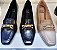MOCASSIM 3354 TAUPE / FIVELA ENTRELAÇADA DOURADA - Imagem 1